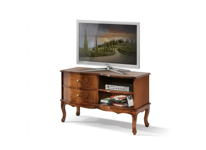 Clásico soporte de TV de diseñador Aparador de lujo Bajo salón Tablero de color marrón