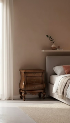 Mesa auxiliar de lujo para dormitorio de lujo estilo art déco de madera de hotel.