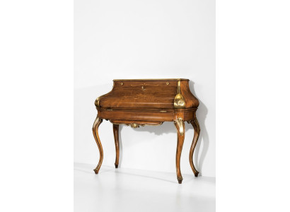 Diseño de lujo Marrón mesa consola de dormitorio Muebles tocador de madera