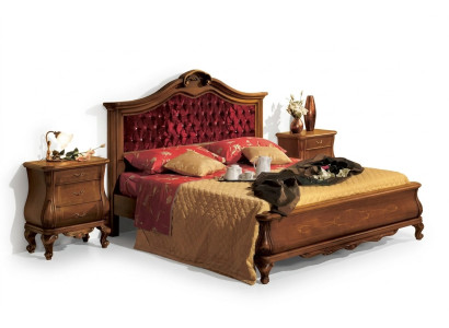 Camas Chesterfield cama acolchada Classic 180x200 Marco de cama doble