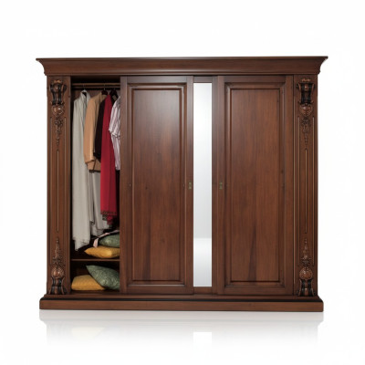 Dormitorio Armario Muebles Lujo Madera maciza Armarios Diseño Nuevo.
