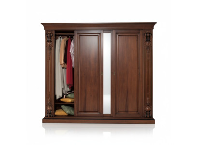 Dormitorio Armario Muebles Lujo Madera maciza Armarios Diseño Nuevo.