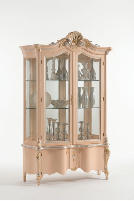 Diseño de armario de madera de lujo Aparador armarios beige Muebles italianos