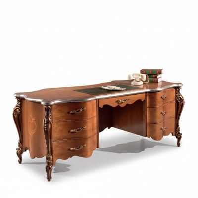 Escritorio Mesa Mobiliario italiano Madera Oficina Secretaria