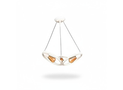 Lámpara de techo Lüster Candelabro Lámpara de techo Lámpara Moderna Blanca Nueva