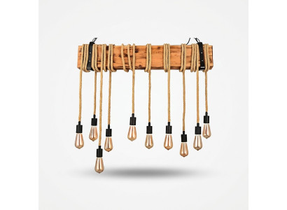 Lámpara Mesa de comedor Lámpara de techo Lámpara de araña Lámpara de madera Luces