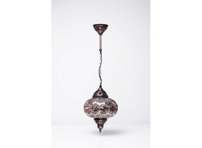 Lámpara de techo Lüster Candelabro Lámpara de techo Lámparas de vidrio Plata Nuevo
