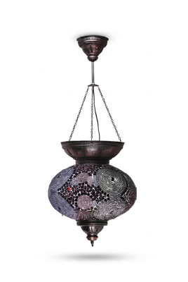 Lámparas de araña lámparas de techo candelabros lámpara de techo vidrio plata nueva