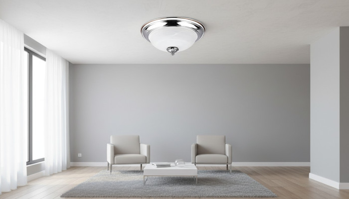 Lámparas Lustres Lámparas de techo Candelabros Lámparas de techo Plata Vidrio Nuevo.
