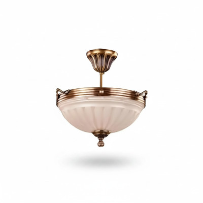 Lámpara de araña de techo beige lámpara de techo lustre candelabro vidrio arte