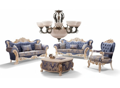 Lámpara de techo Lustre Candelabro Lámpara Araña Cristal Marrón Estilo