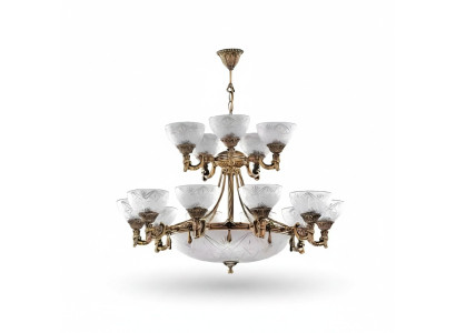 Lámpara de techo Lámpara de araña Lámpara Colgante Lámpara de techo Candelabro Vidrio Gris Lámparas