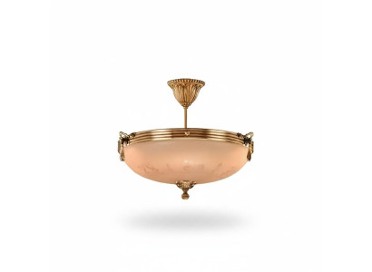 Lámpara de araña Lámpara de techo Candelabro Lámpara de techo Vidrio Oro Beige