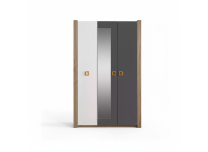 Armario para niños Mueble para niños Armario infantil Habitación infantil Madera Gris