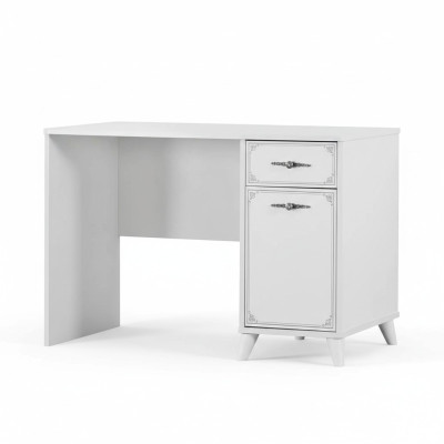 Escritorio infantil Escritorio Escritorio de ordenador Madera Blanco Diseño Mesa Mesas