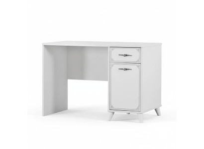 Escritorio infantil Escritorio Escritorio de ordenador Madera Blanco Diseño Mesa Mesas