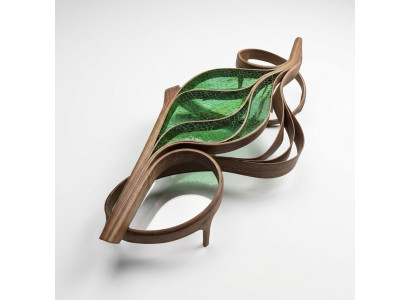 Mesa de centro moderna de resina epoxi, mesa de café de madera, mesa auxiliar.