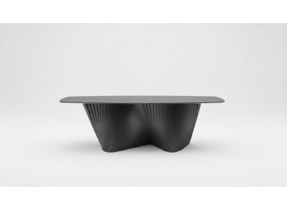 Mesa de comedor de lujo Mesa de comedor Mesa de cocina Comedor Madera Negro Mesa