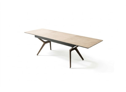 Mesa de comedor Mesa de cocina Extensible Diseño moderno Madera Gris Mesa