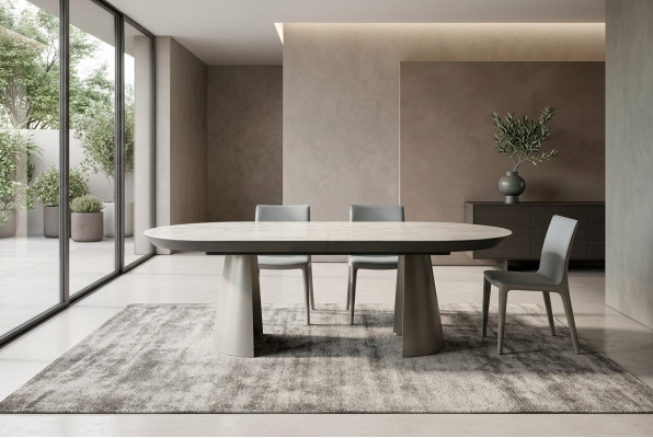 Gran mesa de comedor mesa blanca mesa de cocina comedor mesa de madera.