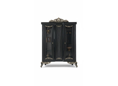 Vitrina armario armario de vitrina armarios sala de estar vidrio gris madera nuevo