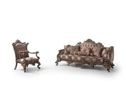 Sofá de Chesterfield acolchado Conjunto de sofás de tela beige Beige Set sofá