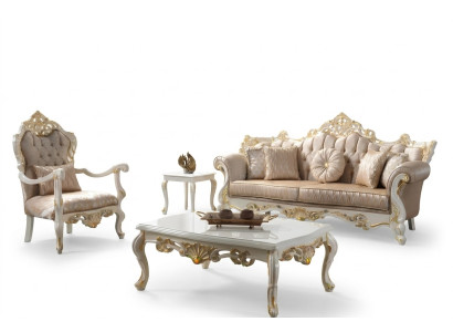 Sofá de tela Sofá tapizado Conjunto de sofá Conjunto de sofá Chesterfield Gris
