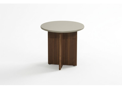 Mesa Auxiliar Mesa de Centro Sala de Estar Gris Madera Diseño Muebles