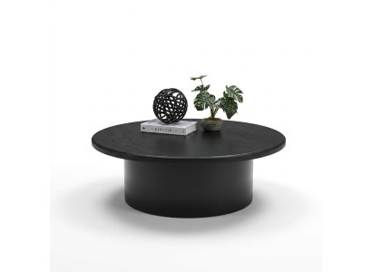 Mesa de centro mesita de noche mesa de sala de estar Gris Madera Diseño Muebles