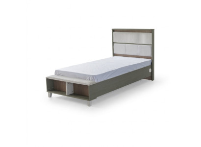 Estructura de la cama cuna cama habitación infantil muebles de habitación infantil gris madera