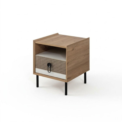 Mesita de noche, consola de noche, consolas de madera, habitación infantil, moderno, marrón, mesa.