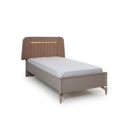 Muebles de habitación infantil, cama infantil, marco de cama, cama, habitación infantil, blanco, madera.