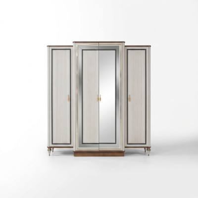 Armario del dormitorio Armario empotrado Armario infantil Armario de madera Beige
