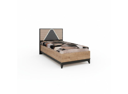 Cama de 120 cm Cama infantil Estructura de cama Habitación infantil Marrón Madera Camas Nuevas