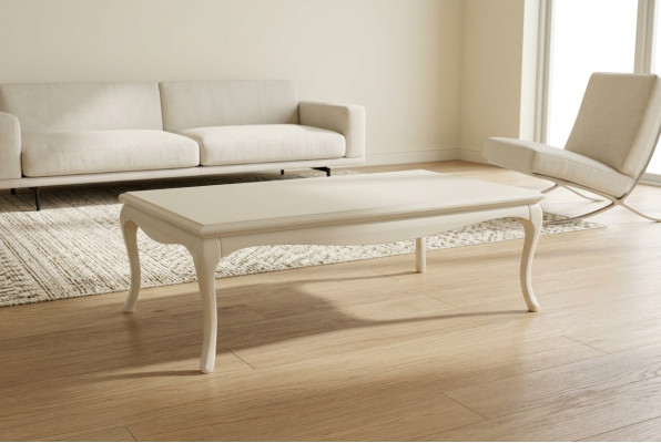 Mesa de centro Mesa de sala de estar Blanco Madera Mesa de café Mesa de sala de estar