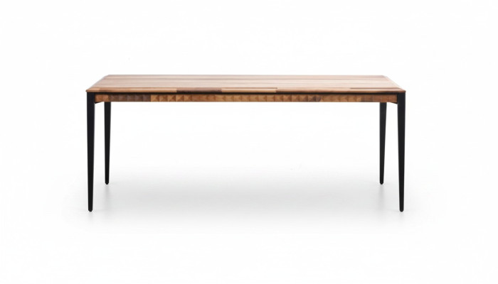 Mesa de comedor Mesa Mesa de comedor Comedor Madera Marrón Muebles de comedor