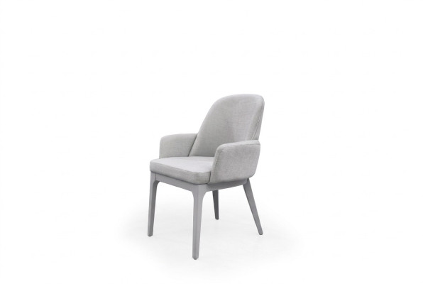 Silla de cocina Silla Silla de comedor Gris Madera Sillón Silla de madera Moderno