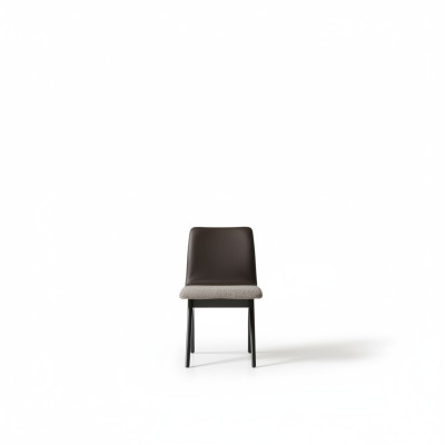 Conjunto de sillas de comedor Sillas Silla de cocina Gris Silla de madera Madera Tela 6 piezas