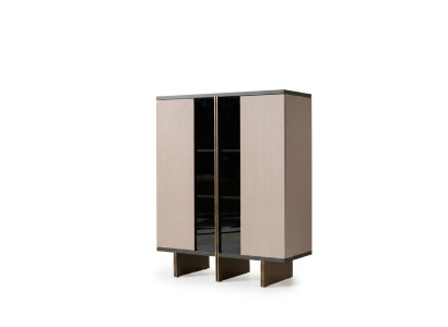 Mueble bar vitrina armario madera sala de estar armario de vino moderno