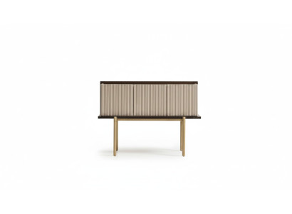 Mueble aparador armario de madera moderno beige para comedor diseño