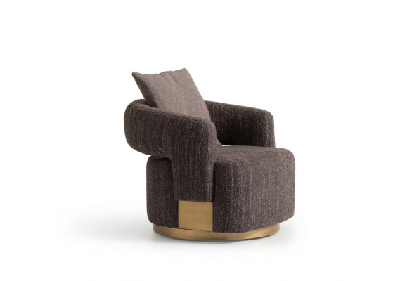 Sillón individual, asiento gris de madera para sala de estar, sillón de televisión, sillón reclinable.
