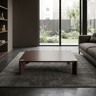 Mesa de centro Mesa auxiliar Sala de estar Mesa de café Marrón Madera Mesa