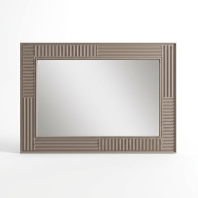 Espejo Espejo de pared Espejo decorativo Espejo de pasillo Lujo Moderno Gris
