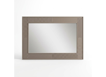 Espejo Espejo de pared Espejo decorativo Espejo de pasillo Lujo Moderno Gris