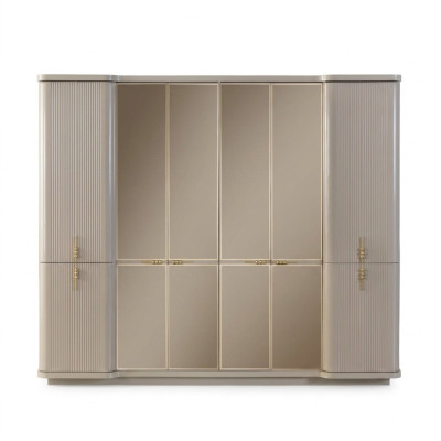 Armario beige, armario de pasillo, armario de dormitorio de madera mueble.