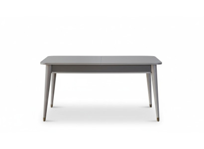 Mesa de comedor gris muebles de comedor de diseñador Mesa de madera extensible Nueva