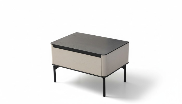 Mesita de noche blanca Diseñador Muebles modernos para habitaciones infantiles Consola de noche Nueva