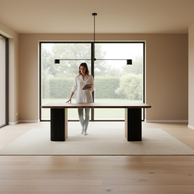 Mesa de comedor, mesa de comedor, esquina de comer, mesa, mesa de madera, marrón, comedor