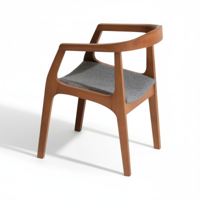 Sillas de cocina Conjunto de asientos Sillas de comedor Sillas de madera Marrón 2 piezas Sillas