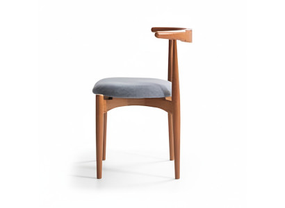 Silla de madera Silla de cocina Silla de comedor Marrón Muebles de madera Silla Clásica